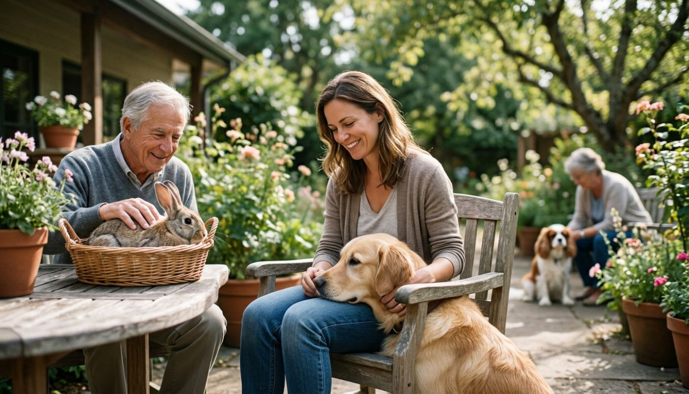 Les bénéfices de l'intégration des animaux dans les thérapies de bien-être